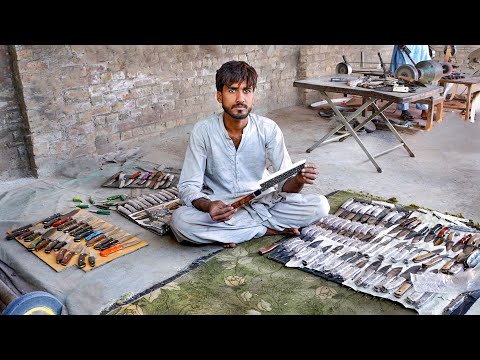 Process of Making Super Sharp Japanese Chef Knife | Knives Manufacturing Process