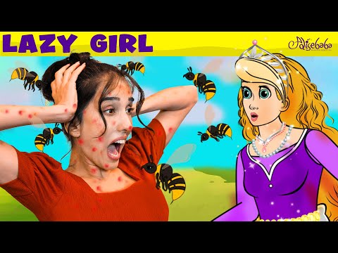 Lazy Girl + Mother Holle's Big Surprise | Bedtime Stories for Kids in English | Fairy Tales