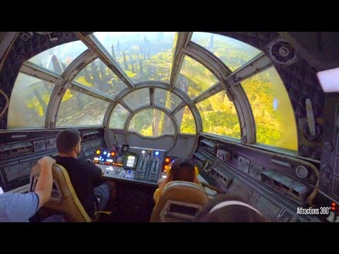 Star Wars Millennium Falcon Ride - Disneyland's Galaxy's Edge