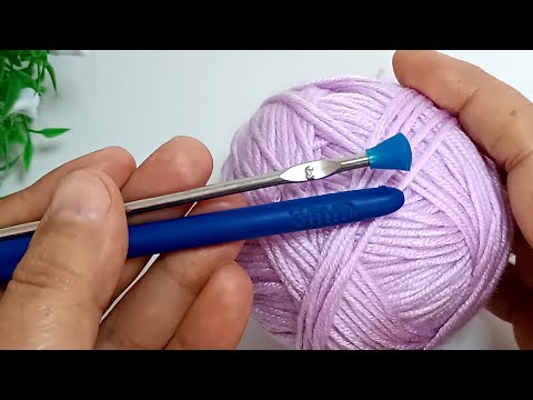 you should learn this! I couldn't believe the technique in this crochet stitch.