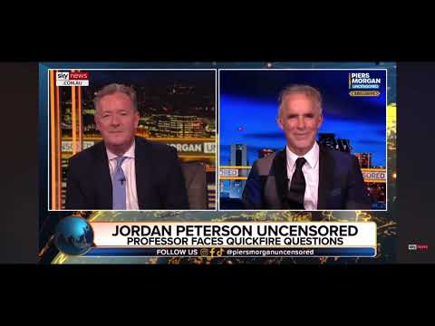 PIERS MORGAN INTERVIEW JORDAN PETERSON