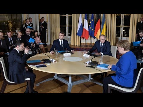 Ukraine-Gipfel in Paris: Putin und Selenskyj treffen erstmals aufeinander