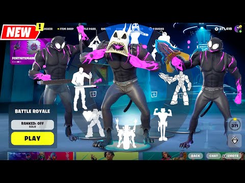 PHANTOM MEOWSCLES doing all Fortnite Built-In Emotes: Fortnitemares 2023