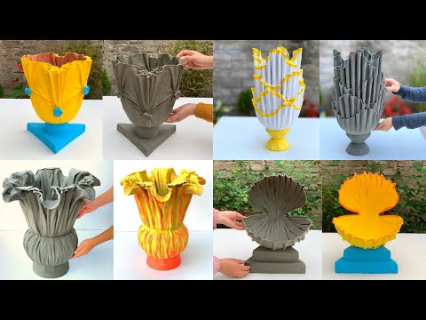 Top 9 Creative Flower Pots From The Hot Cement 2022