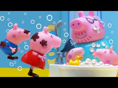 Peppa Pig's Surprise Wooden House | Peppa Pig Stop Motion | Peppa Pig Toys | Toys fir Kids