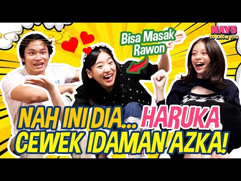 AZKA CORBUZIER GOMBALIN HARUKA, NADA EMOSI ?!!