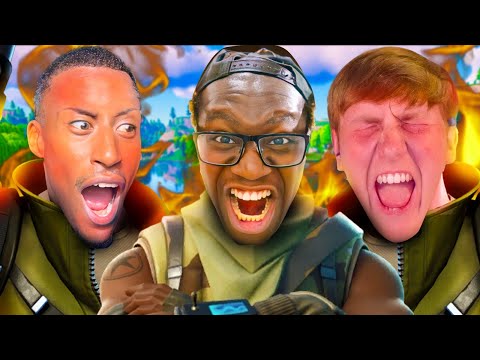 The FUNNIEST OG Fortnite Trio (Filly, Angry Ginge, Deji)