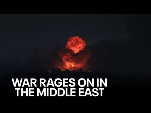 Israel-Hamas war: Latest footage