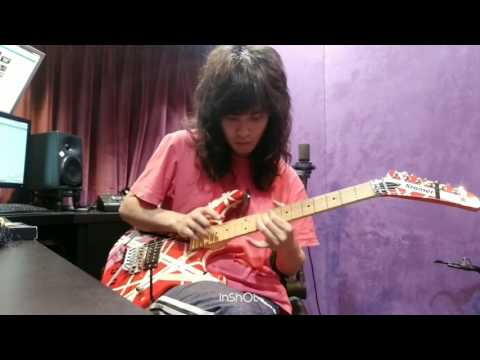 Eddie Van Halen- Beat it Guitar Solo ( LeeQ Cover )