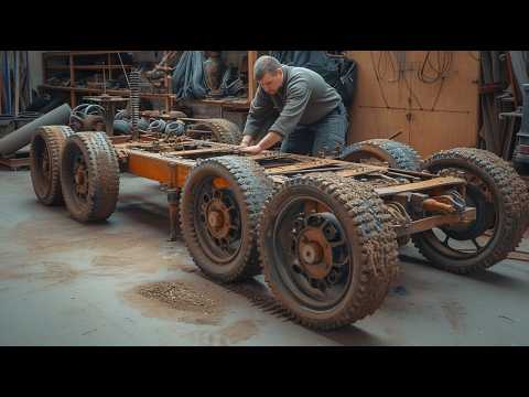 Man Builds AMPHIBIOUS Vehicle from Old Car Parts! | by 