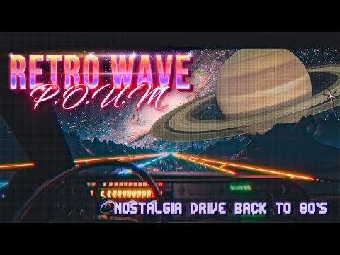 NOSTALGIA DRIVE CAR RETRO SYNTHWAVE - CHILL WAVE MIX / BACK TO THE 80'S SPECIAL / RELAX