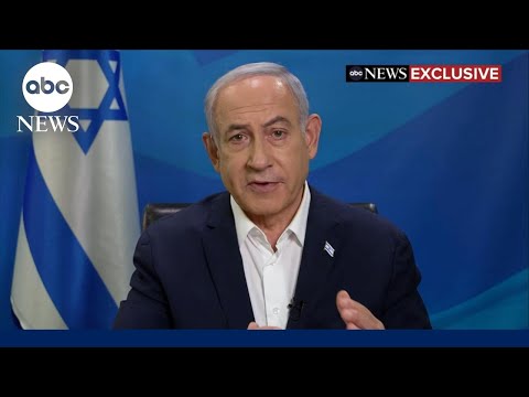 Benjamin Netanyahu discusses the Israel-Gaza conflict