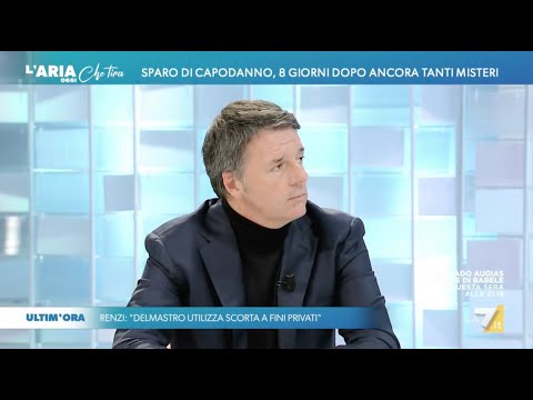 Matteo Renzi ospite a L'aria che tira | 8/01/2024