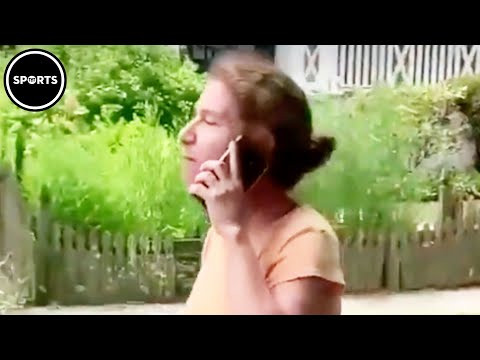 Racist Woman Gets Hit With Instant Karma