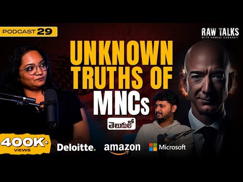 Harsh Reality of Working in MNCs | Indian Education System | Raw Talks Telugu Podcast 29