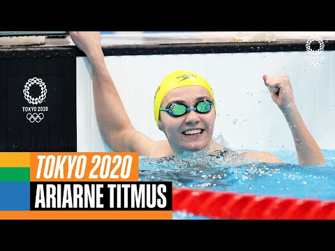 🏊&zwj;♀️ The best of Ariarne Titmus 🇦🇺 at the Olympics