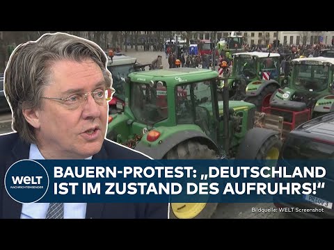 BAUERN-PROTESTE IN DEUTSCHLAND: Widerstand gegen Ampel! Es geht um mehr als Agrar-Diesel