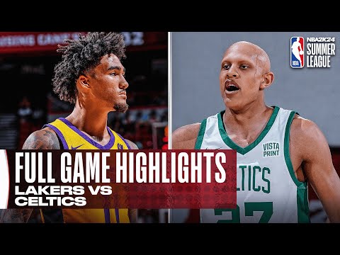 LAKERS vs CELTICS | NBA SUMMER LEAGUE | FULL GAME HIGHLIGHTS