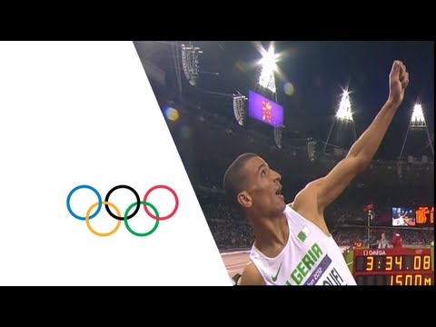 Taoufik Makhloufi (ALG) Wins Men's 1500m Gold - Highlights - London 2012 Olympics