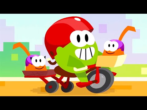 Om Nom Geschichten 💚 Nom auf R&auml;dern 💚  Super Toons TV - Cartoons auf Deutsch