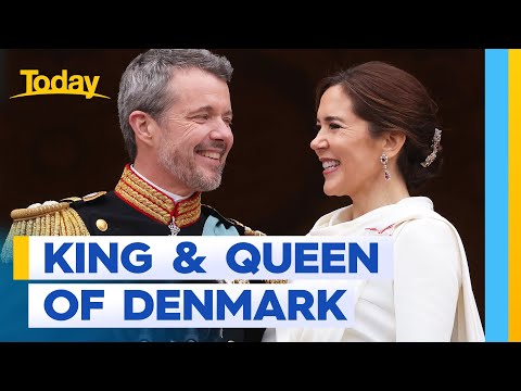 Australian-born Mary becomes Queen of Denmark as King Frederik takes throne | Today Show Australia