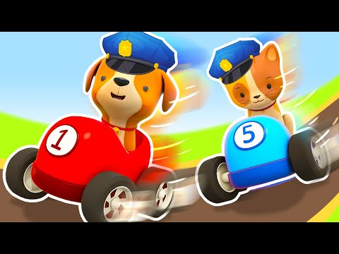 NEW EPISODE! The best cartoon collection of Helper cars cartoon for kids. Learn animals for kids.