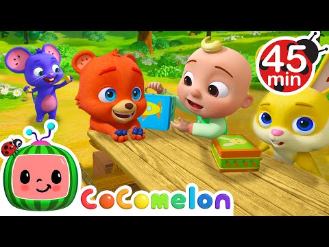 Lunch Song | CoComelon JJ's Animal Time | Animal Songs for Kids