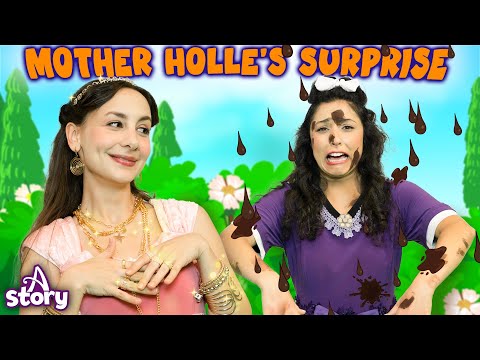 Mother Holle's Surprise | Cartoon Khani Urdu | A Story Urdu