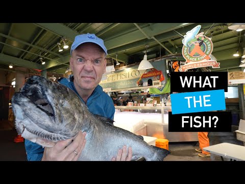 The world famous Pike Place Fish Market decades later. It still smells of FISH!