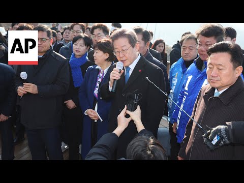 South Korean opposition leader Lee Jae-myung stabbed during Busan visit