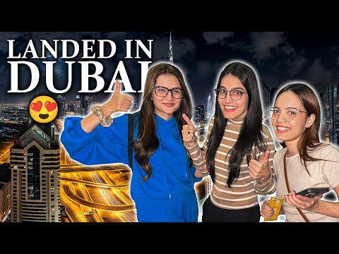 HUM DUBAI PHOUNCH GAYE ? | Areeb Airport Py Emotional ? | Our Hotel Room Tour &amp;hearts;️