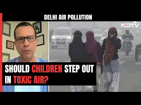 Is It Safe For Children To Step Out In Toxic Air? | Delhi Pollution | Delhi AQI