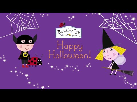 Ben and Holly's Little Kingdom | Spooky Halloween! | Kids Videos