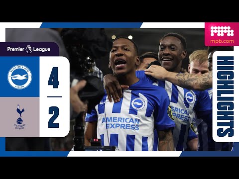 PL Highlights: Brighton 4 Spurs 2