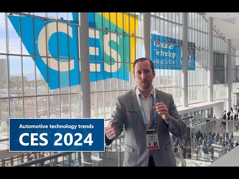 Automotive technology trends at CES 2024