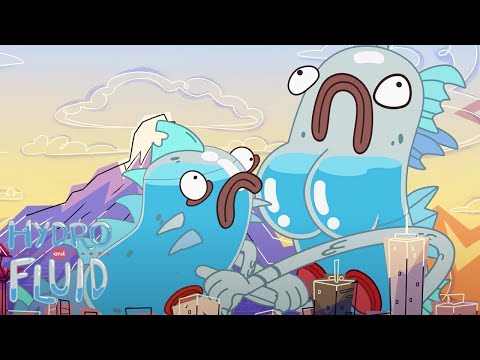 EPIC Monster Battle! | HYDRO and FLUID | Cartoons For Kids | WildBrain Fizz