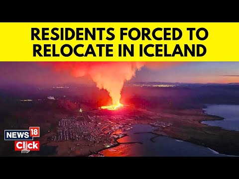 Recurrent Volcano Eruptions Force Relocation In Grindavik Of Iceland | Iceland Volcano | N18V