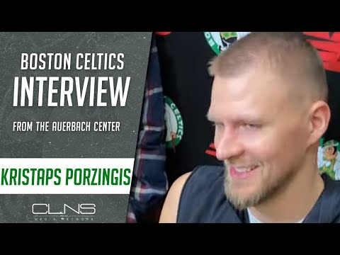 Kristaps Porzingis Explains Why Nikola Jokic Always Gets Scratched | Celtics vs Nuggets