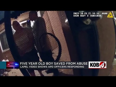 Lapel video shows officers saving 5-year-old boy from abuse