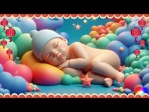 Baby Sensory bedtime lullaby - High contrast baby video sleep - Baby stimulation sleep - Stop Crying