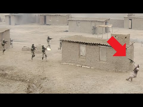 Uzbek &amp; Russian Special Forces Clear Enemy Base During Raid Training