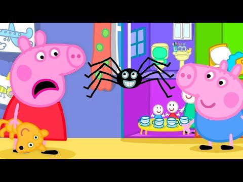 Peppa Pig And George Discover A Spider 🐷 🕷 Peppa Pig