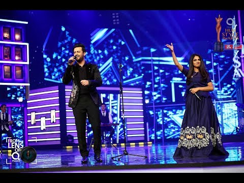 Atif Aslam &amp; QB Tribute to Abida Parveen &amp; Nusrat Fateh Ali Khan at Hum Style Awards 2017