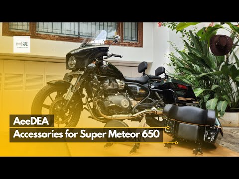 AeeDEA Accessories for Royal Enfield Super Meteor 650 - Elevate Your Ride!