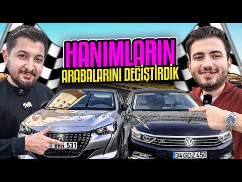 HANIMLARIN ARABALARINI DEĞİŞTİRDİK ! Passat VS 208