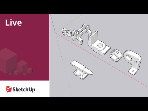 Modeling Parts and Peeking Behind the Scenes with SketchUp