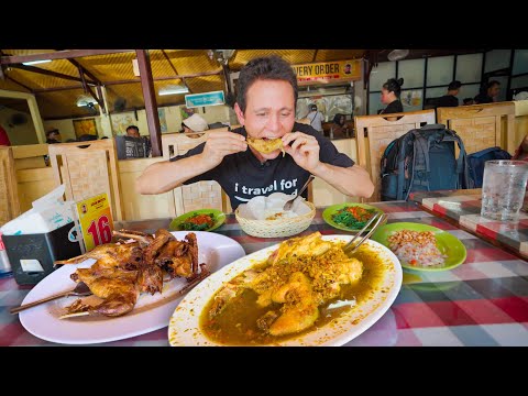 My Favorite Food in Bali!! $7.04 WHOLE CHICKEN Ayam Betutu - Balinese Food, Indonesia!