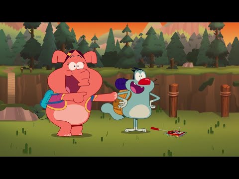 हिंदी Oggy and the Cockroaches - Sports Fans (S04E26) - Hindi Cartoons for Kids