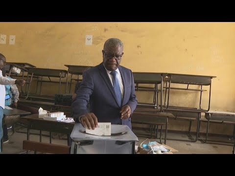 &Eacute;lections en RDC: l'opposant Denis Mukwege vote &agrave; Kinshasa | AFP Images