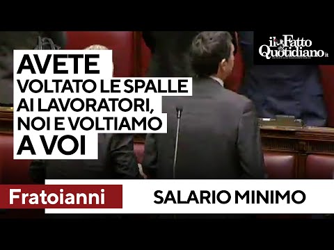 Salario minimo, Fratoianni d&agrave; le spalle: &quot;Voi avete voltato le spalle alla difficolt&agrave;  lavoratori&quot;